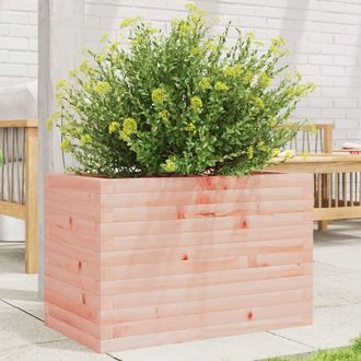 vidaXL Vidaxl - Jardinera Madera Maciza De Abeto Douglas 70x40x45,5 Cm