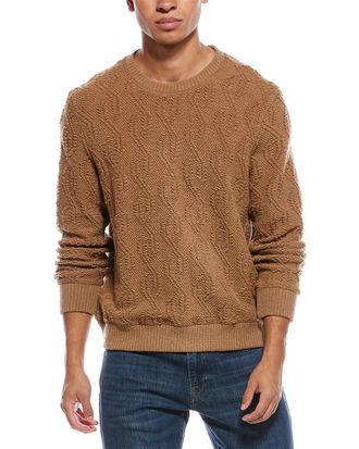 Todd Snyder Todd Snyder Cable-Knit Wool-Blend Crewneck Sweater