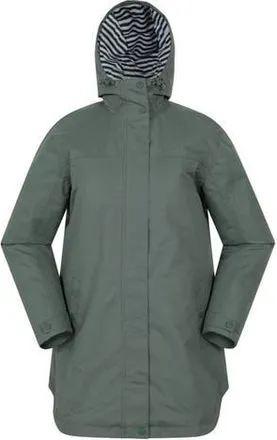 Mountain Warehouse Riviera Padded Waterproof Jacket in Khaki Green at Nordstrom, Size 8