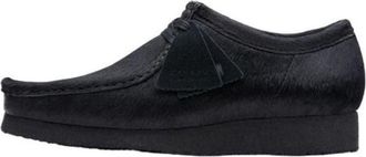 Clarks Wallabee Hair On Black 26174031