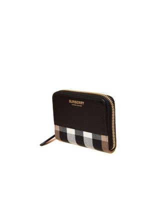 Burberry Zip-Around Card Wallet - Black