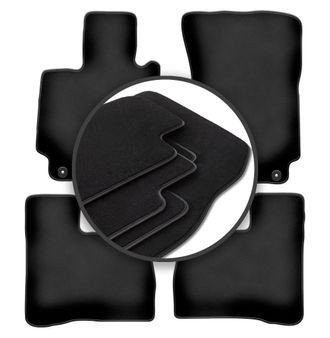 OEM Alfombrillas Premium Para Mercedes W221 Clase S Sed&aacute;n Corto (2005-2013)