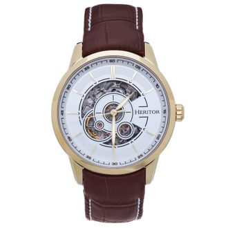 Heritor Davies White Dial Mens Watch HERHS2504