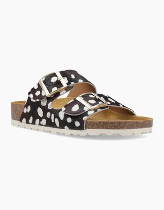 Hush Puppies Womens Brixley Womens Mules - Cheetah Suede - Size: 4