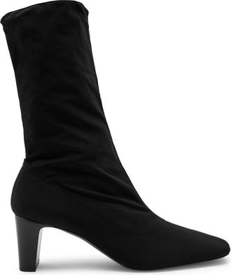 The Row The Row Felice Stretch-neoprene Boots - Black - 39 (IT39 / UK6)