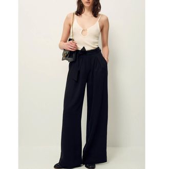 Sessun Wijde broek met ceintuur RIM