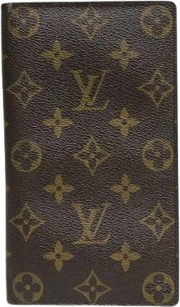 Louis Vuitton Pre-owned Wallets, male, Brown, Size: ONE SIZE Pre-owned Monogram Long Wallet
