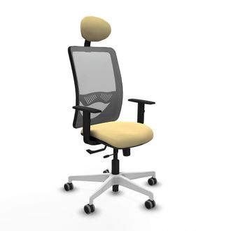 Piqueras y Crespo Silla Ergon&oacute;mica Piqueras Y Crespo Zulema Negro Ruedas 65 Mm