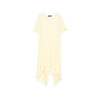 Fabiana Filippi Dress Fabiana Filippi - Dames - Casual kleedjes - Geel - XS - Kleedjes
