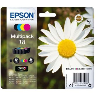 Epson Expression Home Xp-102/205/305/405 Multipack 4 Cartuchos (kcmy)(radiofrecuencia)