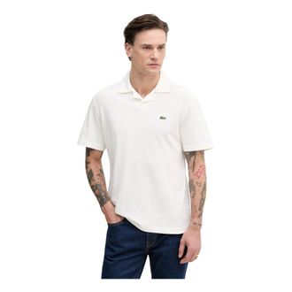 Lacoste Heren, Tops, Beige, Maat: 2XL Katoen