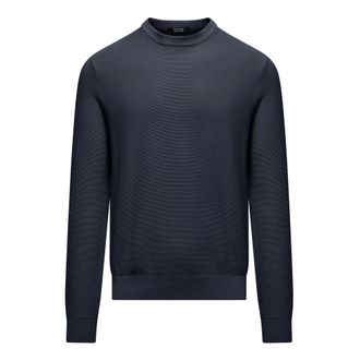 Bomboogie Jersey de punto con cuello redondo - Knitwear - Hombre - Azul - S