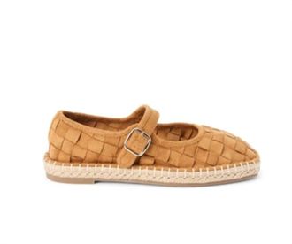 Matisse Footwear Womens Meg Mary Jane Flat In Cognac