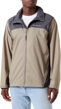 Columbia Mens Glennaker Lake Rain Jacket, Orange, 3X