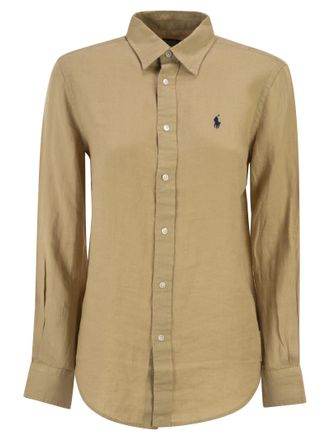 Polo Ralph Lauren Camisa de lino de corte cl&aacute;sico de Polo Ralph Lauren