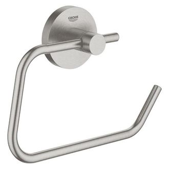 GROHE Essentials closetrolhouder supersteel