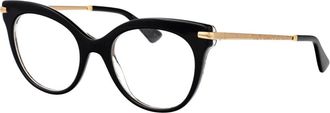 Dolce & Gabbana Glasses, female, Black, Size: 52 MM Stylish Optical Glasses 0Dg3392