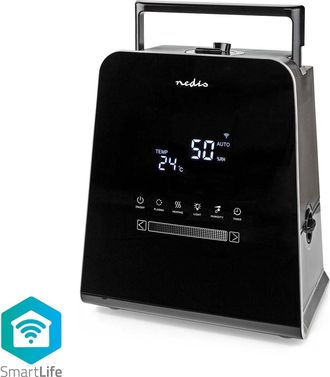 Nedis Pricenet Nedis Humi150bkw Humidificador Negro 55l Wi Fi