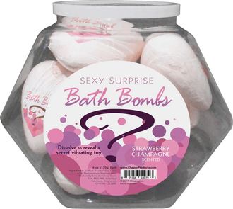 OEM Kheper Games - Bombas De Ba&ntilde;o Transparentes Con Sorpresa 9 Piezas