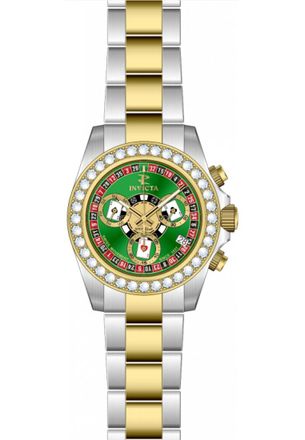 Invicta IN-51108 Mens Elite Diamond Watch - Silver - One Size