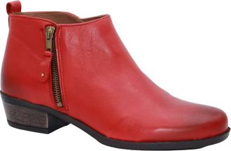 Eric Michael Womens London Ankle Boots In Red