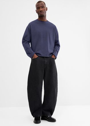 Le 31 Mens Muted-black jean Madrid fit - Barrel