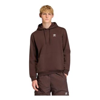 adidas Hoodies & sweatvesten, Heren, Bruin, L, Katoen, Trefoil Essentials Hoodie