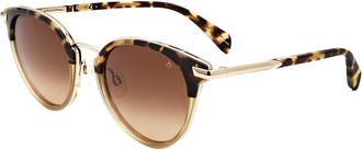 Rag & Bone Rag & Bone Womens Rnb1058 53Mm Sunglasses
