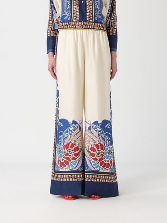La DoubleJ Pantaloni di seta stampati La Doublej