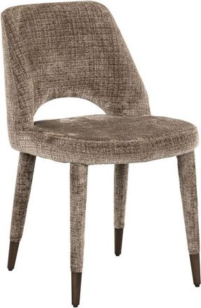 Richmond Interiors Design Stuhl Cecilia, Stone Chenille