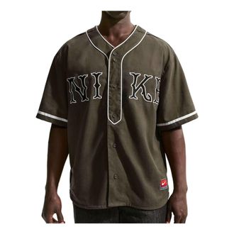 Nike Life Short-Sleeve Vintage Sport Top Dark Hazel IF2229-212