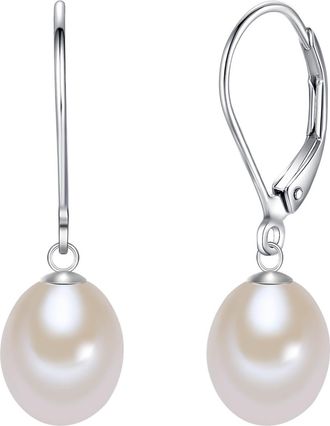 Lulu & Jane Womens Earrings Sterling Silver - One Size