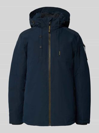 PME Legend Parka mit Kapuze in Marine, Gr&ouml;&szlig;e XXL