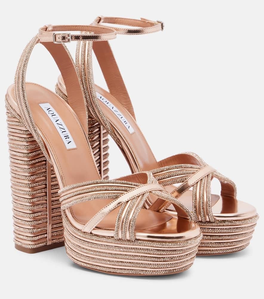 Women's Faux Leather Heeled Sandals: Sale up to −67% Stylight