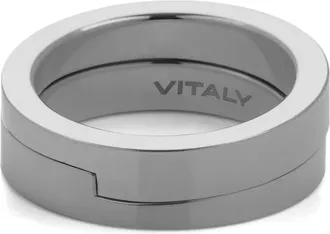 Vitaly Gridlok rings - Silver
