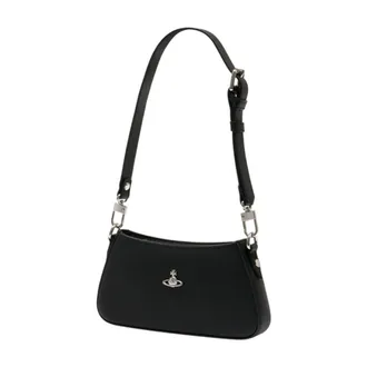 Vivienne Westwood Womens Tasha Shoulder Bag Black Synthetic