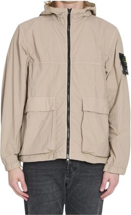 Stone Island Uomo, Giacche, Beige, M, new
