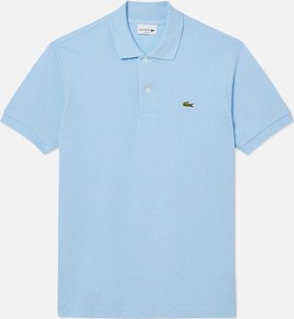 Lacoste Mens Mens Pale Blue Lacoste L1212 Classic Polo T-Shirt - Size: 38