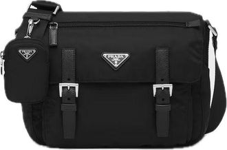 Prada Re-Nylon Shoulder Bag Black 1BD994-RV44-F0002