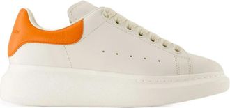 Alexander McQueen Oversized Sneaker - Dames - Schoenen - Wit - Maat: 37 1/2 EU Leer