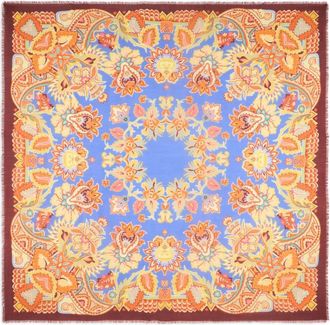 Etro Scialle con stampa - Blu