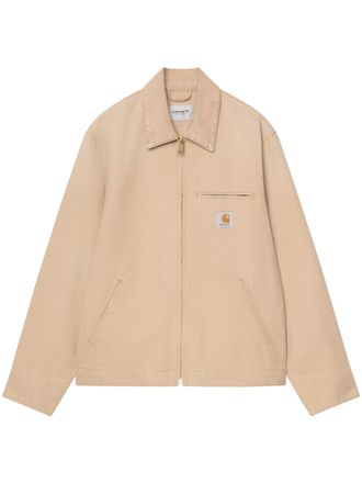 Carhartt Work in Progress Boxy-Cut Organic Cotton Jacket with Pointed Collar