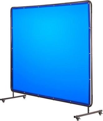 OEM Cortina De Soldadura, 1740 X 2340 Mm, Pantalla De Soldadura De Vinilo Ign&iacute;fugo Con Ruedas Giratorias Bloqueables Y 6 Niveles De Protecci&oacute;n Uv Para Lug