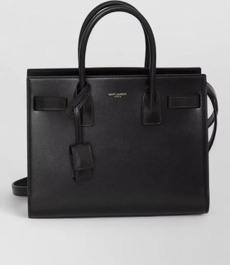 Saint Laurent sac de jour baby leather tote bag