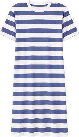 Mazine Bold Striped Jersey Dress Kleid f&uuml;r Damen | wei&szlig;