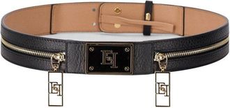 Elisabetta Franchi CINTURA CON ZIP NERA ELISABETTA FRANCHI