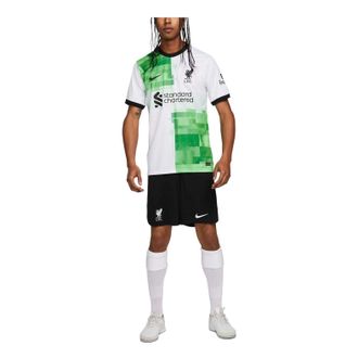 Nike Liverpool FC 23/24 Stadium Away Jersey White Green DX2690-101