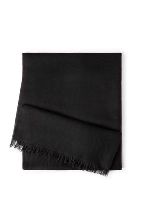 Brunello Cucinelli Cashmere and silk scarf in Black at Nordstrom