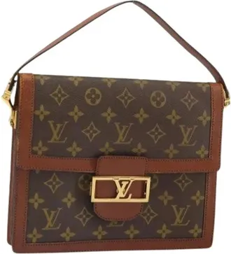 Louis Vuitton Pre-owned Handbags, female, Brown, Size: ONE SIZE Pre-owned Canvas Handbag