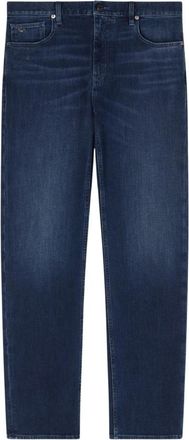 Emporio Armani Straight Jeans - Heren - Regular Fit Jeans - Blauw - W40 - Katoen - Jeans